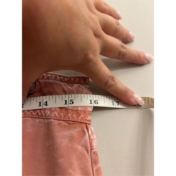 YFB acid wash cargo jogger pants size M boho romantic - Picture 3 of 9